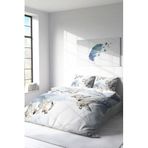MONOHOME Çift Kişilik Nevresim Takımı Özel Dokuma Pamuk Saten 3D Digital Snow Bird, monohome2193HF