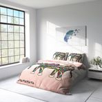 Monohome Elephant 3D Pamuk Saten Çift Kişilik 200x220 cm Nevresim Takımı