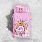 Monohome Fairy Princes 3D Pamuk Saten Bebek Nevresim Takımı