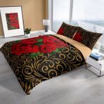 Monohome Gold Baraque Klasik Renkli Çift Kişilik 200x220 cm Nevresim Takımı