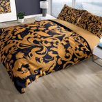 Monohome Gold Floral 3D Renkli Çift Kişilik 200x220 cm Nevresim Takımı