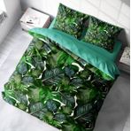 Monohome Green Forest 3D Saten Çift Kişilik Nevresim Takımı