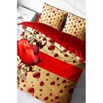 MONOHOME King Size 3D Çift Kişilik Nevresim Takımı 220x240cm, monohome48921