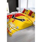 MONOHOME King Size Red & Yellow 3D Çift Kişilik Nevresim Takımı 220x240cm, monohome48020