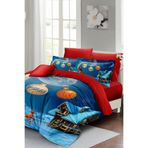 MONOHOME King Size Yılbaşı Nevresim Takımı Pamuk Saten Noel Çift Kişilik 220x240cm, monohome44145