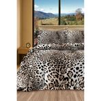 MONOHOME Leopar Çift Kişilik Nevresim Takımı Pamuk Saten Classical Leopard, MONOHOME67304