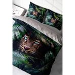 MONOHOME Leopar Çift Kişilik Nevresim Takımı Pamuk Saten Jungle Leopard, MONOHOME67304