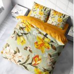 Monohome Lilyum 3D Pamuk Saten Çift Kişilik 200x220 cm Nevresim Takımı