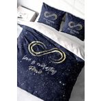 Monohome Love is Everything 3D Pamuk Saten Çift Kişilik Nevresim Takımı