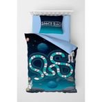 Monohome Number Space 3d Pamuk Saten Çocuk Nevresim Takımı