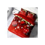 Monohome NY Balls 3D Pamuk Saten Çift Kişilik 200x220 cm Nevresim Takımı