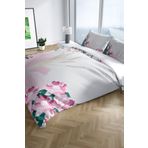 Monohome Peacock 3D Pamuk Saten Çift Kişilik 200x220 cm Nevresim Takımı