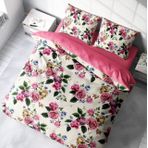 Monohome Pink Rose 3D Pamuk Saten Çift Kişilik 200x220 cm Nevresim Takımı