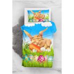 MONOHOME Rabbit 3D Bebek Nevresim Takımı 100x150 cm, monohome6559