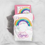Monohome Rainbow Girls 3D Pamuk Saten Bebek Nevresim Takım