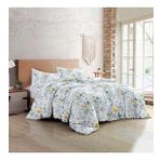 Monohome Spring Floral Luxury Pamuk Saten Çift Kişilik Nevresim Takımı