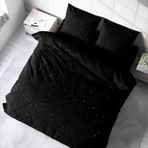 Monohome Starly Night 3D Pamuk Saten Renkli Çift Kişilik 200x220 cm Nevresim Takımı