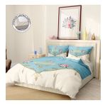 Monohome Stylish Premium Luxury 3D Pamuk Saten Soft Çift Kişilik Nevresim Takımı
