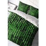 Monohome The Coder 3D Pamuk Saten Çift Kişilik 200x220 cm Nevresim Takımı