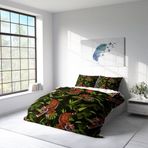 Monohome Tigers 3D Pamuk Saten Çift Kişilik 200x220 cm Nevresim Takımı