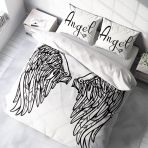 Monohome Wing 3D Pamuk Saten Çift Kişilik 200x220 cm Nevresim Takımı