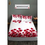 MONOHOME%100 Pamuk Lastikli Çarşaf Özel Tasarım 5d Dijital 60 Tell Feathers, 868281182435