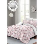 MONOHOME%100 Pamuk Saten Çift Kişilik Nevresim Takımı Cherry Blossom Luxury, MONOHOME35532