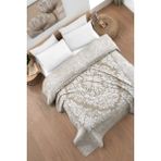 Monolisse Pamuklu Laria Jakar Yatak Örtüsü Çift Kişilik - 230X250 cm - Bej - 230 x 250 cm