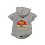 monopetz Kapişonlu Polar Sweatshirt Köpek ve Kedi Kıyafeti & Elbisesi Gri Every Snack You Make M