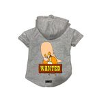 monopetz Kapişonlu Polar Sweatshirt Köpek ve Kedi Kıyafeti & Elbisesi Gri J Sam XL