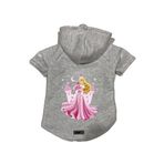 monopetz Kapişonlu Polar Sweatshirt Köpek ve Kedi Kıyafeti & Elbisesi Gri Princess L