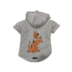 monopetz Kapişonlu Polar Sweatshirt Köpek ve Kedi Kıyafeti & Elbisesi - Gri Scooby Doo L Beden