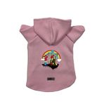 monopetz Kapişonlu Polar Sweatshirt Köpek ve Kedi Kıyafeti & Elbisesi Pembe City 28 S