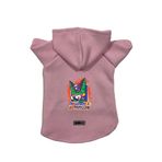 monopetz Kapişonlu Polar Sweatshirt Köpek ve Kedi Kıyafeti & Elbisesi Pembe DBZ 05 XL