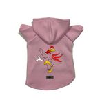 monopetz Kapişonlu Polar Sweatshirt Köpek ve Kedi Kıyafeti & Elbisesi Pembe Fog Horn M