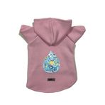 monopetz Kapişonlu Polar Sweatshirt Köpek ve Kedi Kıyafeti & Elbisesi Pembe Scuerou L