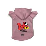 monopetz Kapişonlu Polar Sweatshirt Köpek ve Kedi Kıyafeti & Elbisesi Pembe Yeni Mickey 2 XS