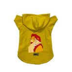 monopetz Kapişonlu Polar Sweatshirt Köpek Ve Kedi Kıyafeti & Elbisesi Sarı Aslan Kral S