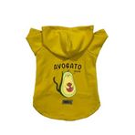 monopetz Kapişonlu Polar Sweatshirt Köpek ve Kedi Kıyafeti & Elbisesi Sarı Avogato XS