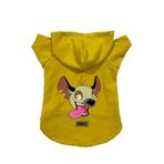 monopetz Kapişonlu Polar Sweatshirt Köpek Ve Kedi Kıyafeti & Elbisesi Sarı Ed001 M