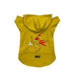 monopetz Kapişonlu Polar Sweatshirt Köpek ve Kedi Kıyafeti & Elbisesi Sarı Fog Horn S