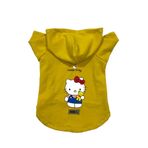 monopetz Kapişonlu Polar Sweatshirt Köpek Ve Kedi Kıyafeti & Elbisesi Sarı Hello Kitty L