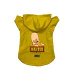 monopetz Kapişonlu Polar Sweatshirt Köpek ve Kedi Kıyafeti & Elbisesi Sarı J Sam XS