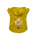 monopetz Kapişonlu Polar Sweatshirt Köpek ve Kedi Kıyafeti & Elbisesi Sarı Naruto M