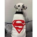 monopetz Yeni Sezon Köpek ve Kedi Kıyafeti & Elbisesi - Beyaz Süpermen XS Beden