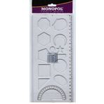 MONOPOL 1611 ŞEKİLLER ŞABLONU 25 CM