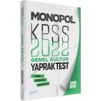 Monopol Yayınları 2022 Kpss Genel Kültür Yaprak Test