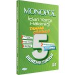 Monopol Yayınları 2023 İdari Yargı Hakimliği Çözümlü 5 Deneme Sınavı