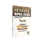 Monopol Yayınları 2026 Kpss Tarih Çözümlü Soru Bankası