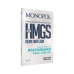 Monopol Yayınları Hmgs Milletlerarası Kamu Hukuku Ders Notları 2026